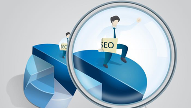 SEO magnifying glass