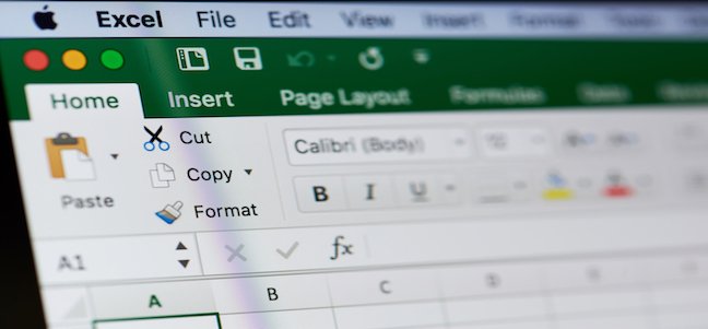Excel spreadsheet